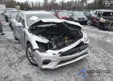 2018 Infiniti Q50 3.0T Luxe from USA, damaged, VIN JN1EV7AR7JM430635